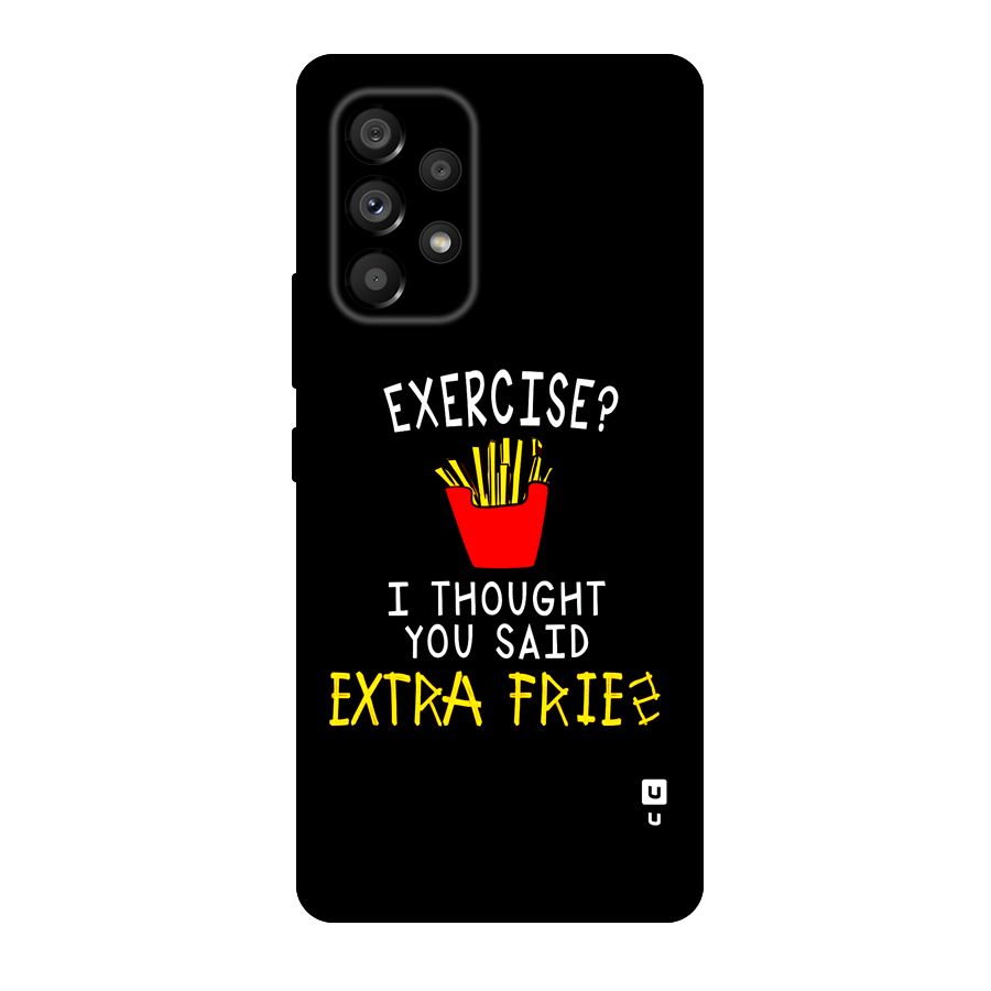 Extra Fries Original Polycarbonate Back Case for Galaxy A53 5G
