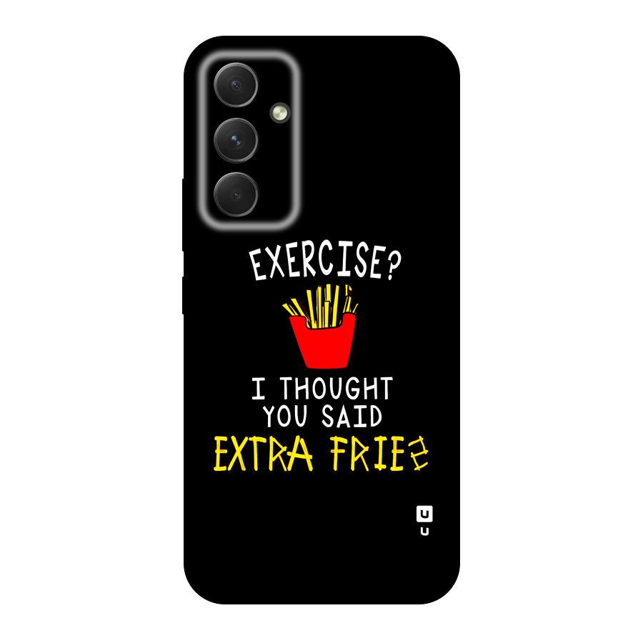 Extra Fries Original Polycarbonate Back Case for Galaxy A54