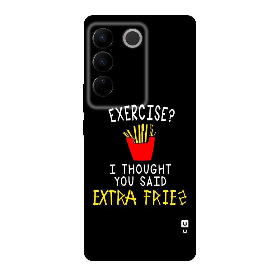 Extra Fries Original Polycarbonate Back Case for Vivo V27