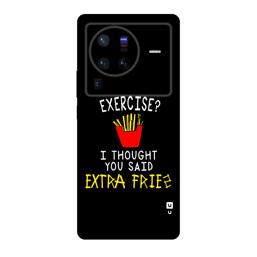 Extra Fries Original Polycarbonate Back Case for Vivo X80