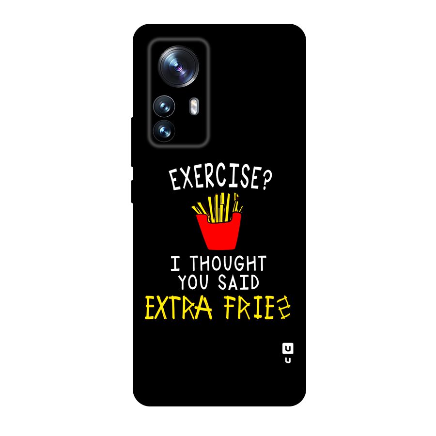 Extra Fries Original Polycarbonate Back Case for Xiaomi 12 Pro