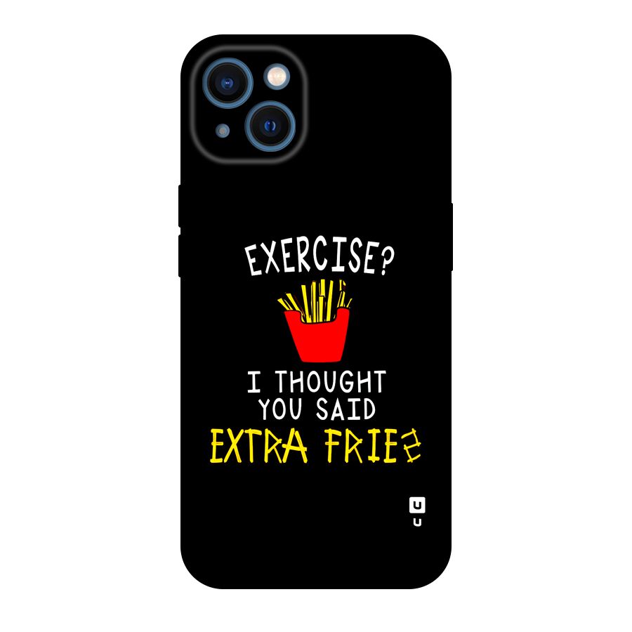 Extra Fries Original Polycarbonate Back Case for iPhone 13
