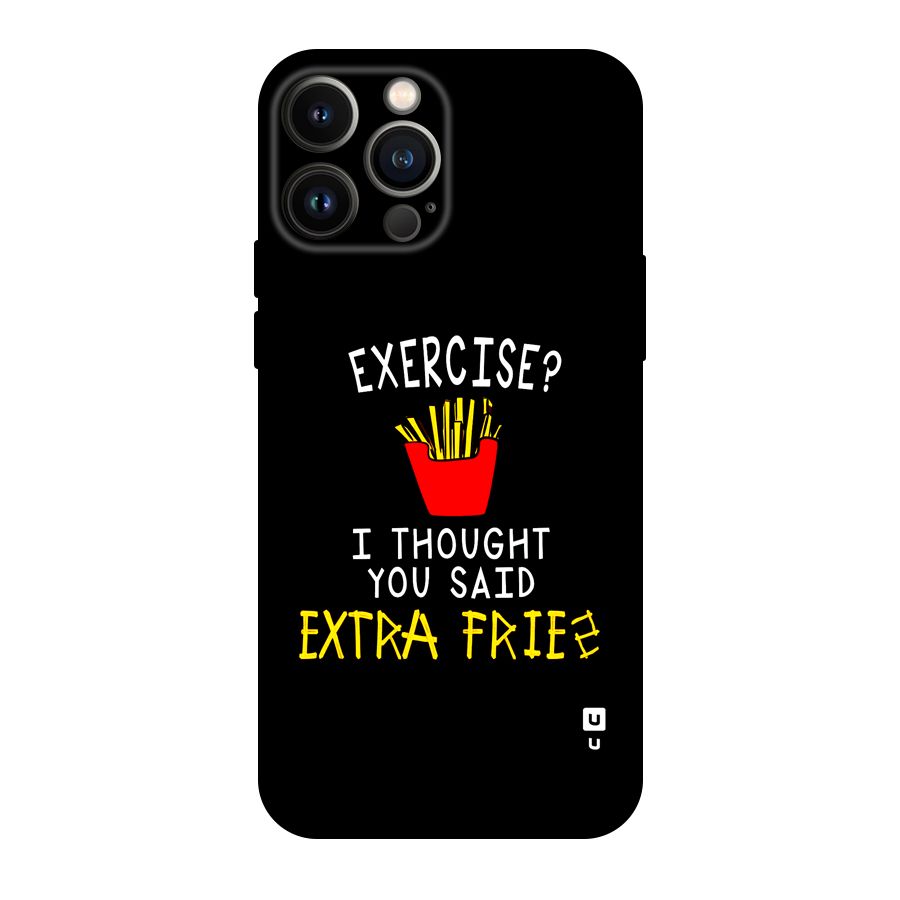 Extra Fries Original Polycarbonate Back Case for iPhone 13 Pro Max
