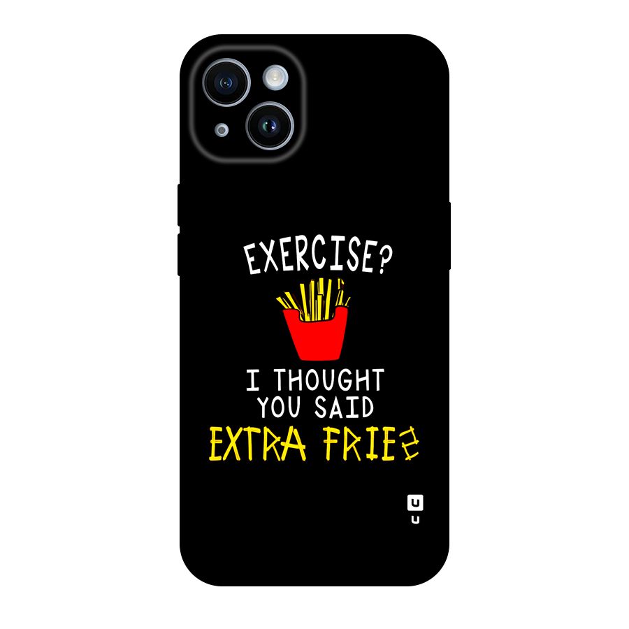 Extra Fries Original Polycarbonate Back Case for iPhone 14