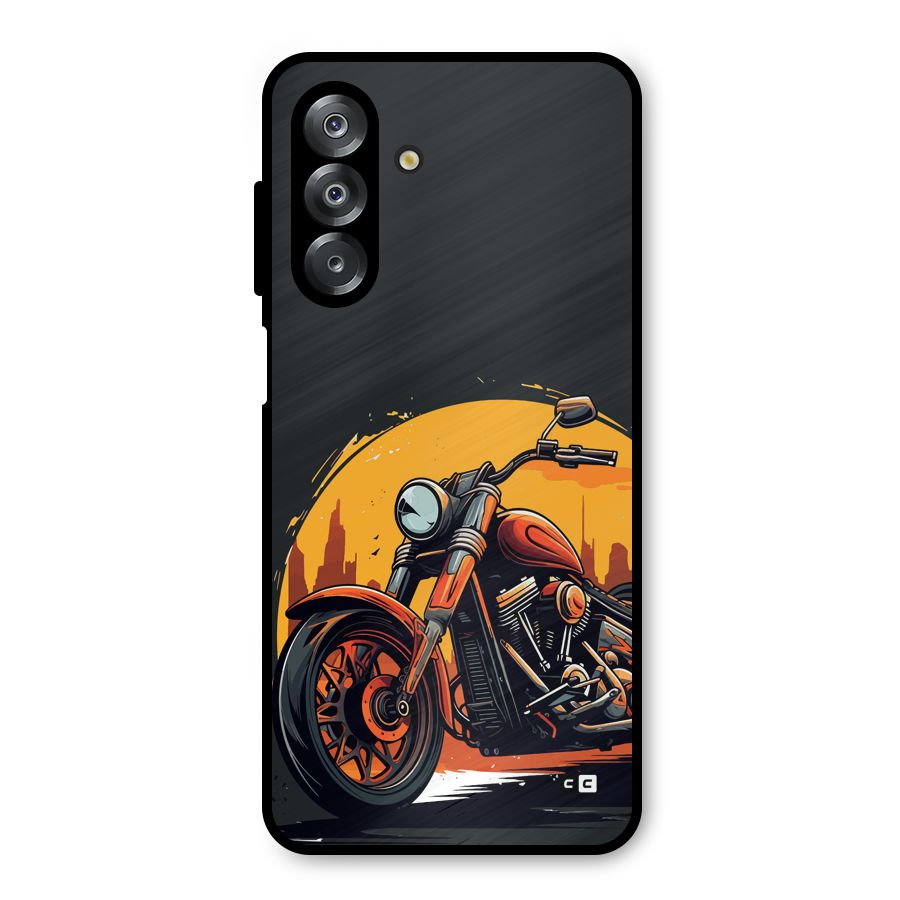 Extreme Cruiser Bike Metal Back Case for Galaxy A26