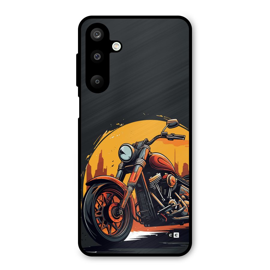 Extreme Cruiser Bike Metal Back Case for Galaxy M16