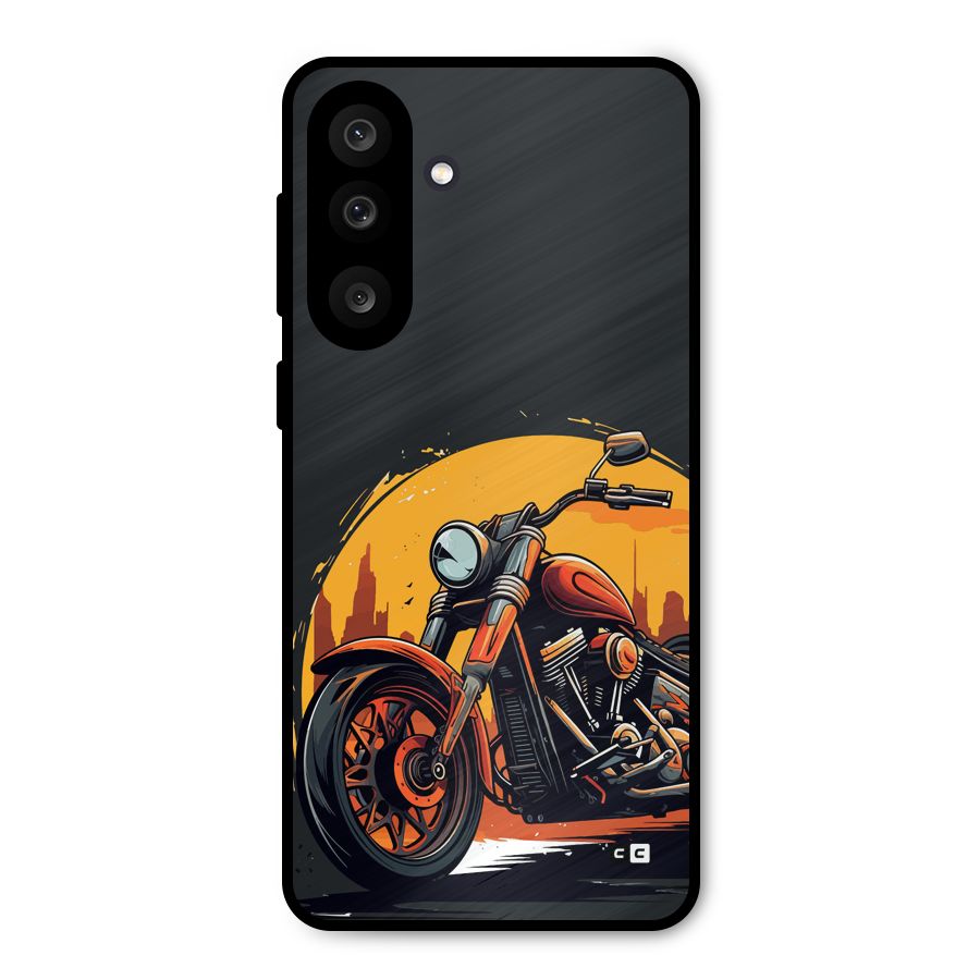 Extreme Cruiser Bike Metal Back Case for Galaxy M56