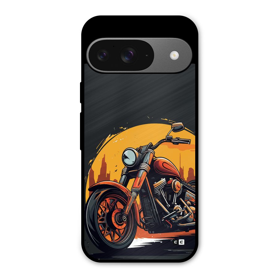 Extreme Cruiser Bike Metal Back Case for Google Pixel 9