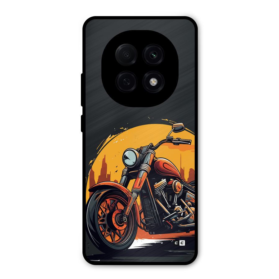 Extreme Cruiser Bike Metal Back Case for Oppo F29 Pro