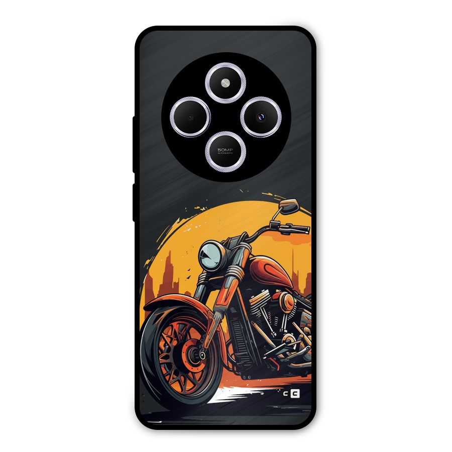 Extreme Cruiser Bike Metal Back Case for Poco M7