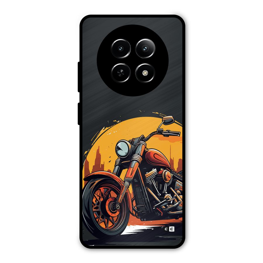 Extreme Cruiser Bike Metal Back Case for Realme 12x 5G