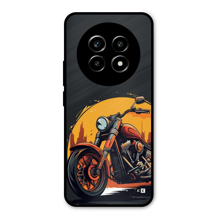 Extreme Cruiser Bike Metal Back Case for Realme 13 Pro