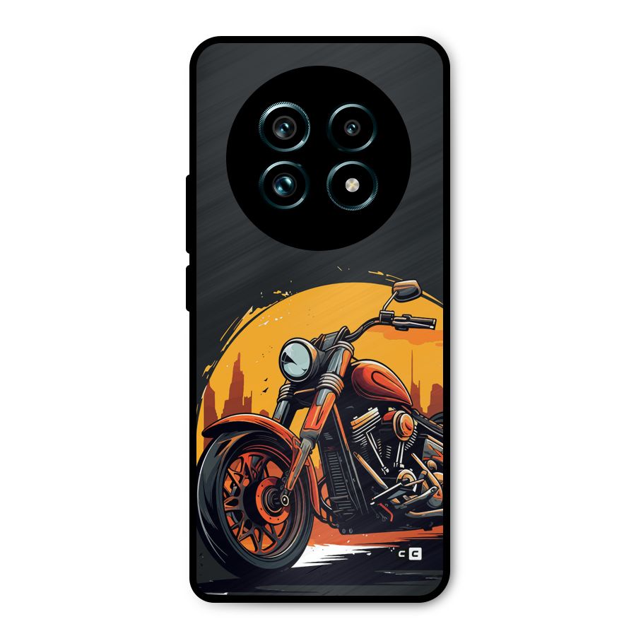 Extreme Cruiser Bike Metal Back Case for Realme 13 Pro Plus