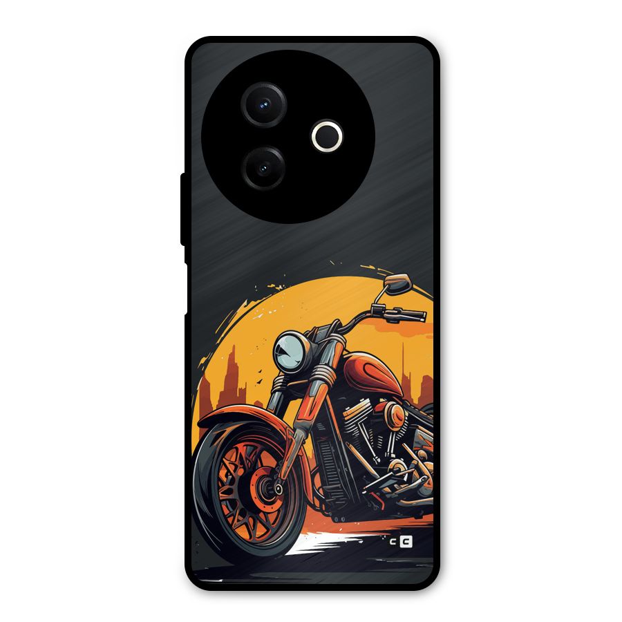 Extreme Cruiser Bike Metal Back Case for Vivo Y39
