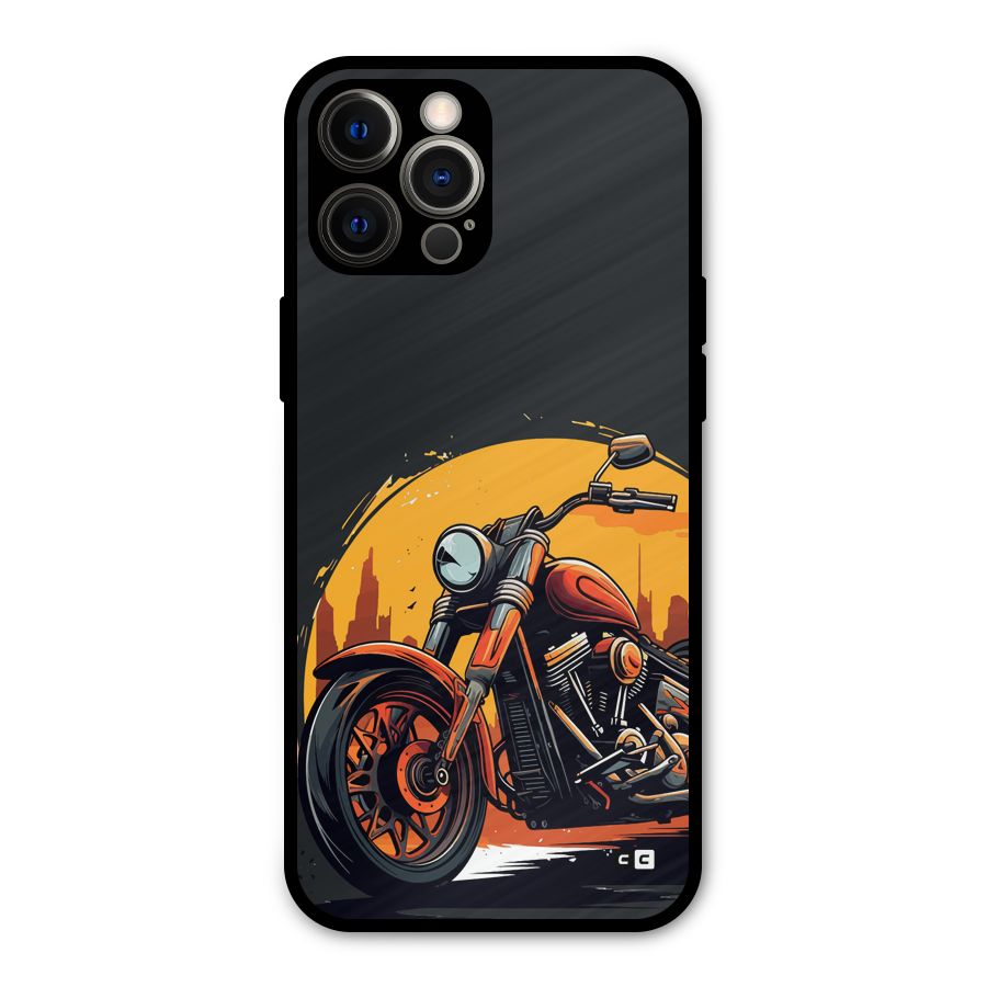 Extreme Cruiser Bike Metal Back Case for iPhone 12 Pro Max
