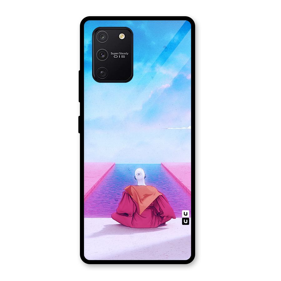 Eye Art Glass Back Case for Galaxy S10 Lite