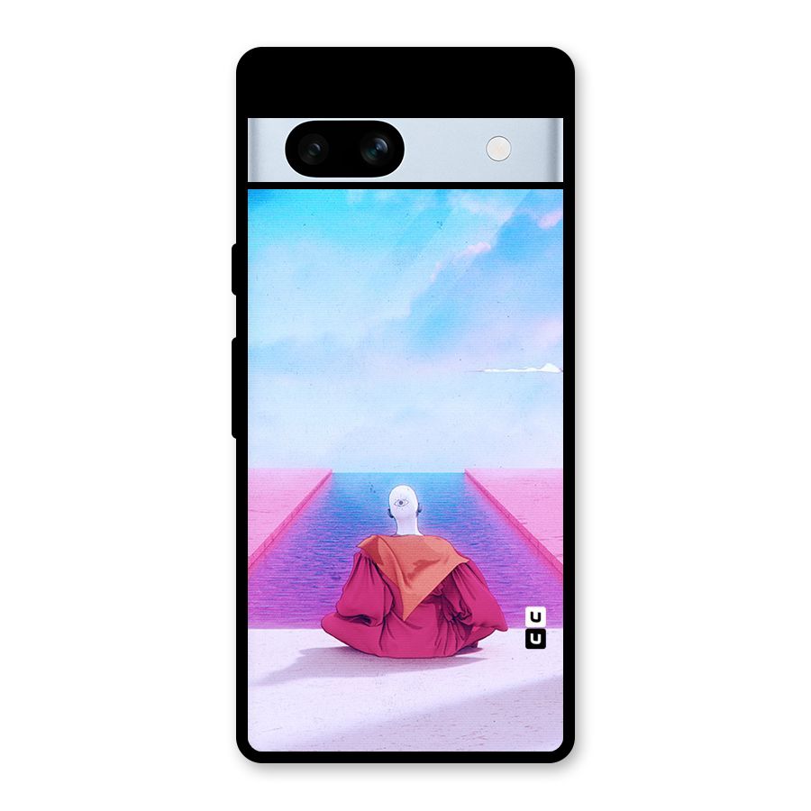 Eye Art Glass Back Case for Google Pixel 7a