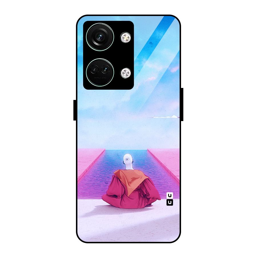 Eye Art Glass Back Case for Oneplus Nord 3
