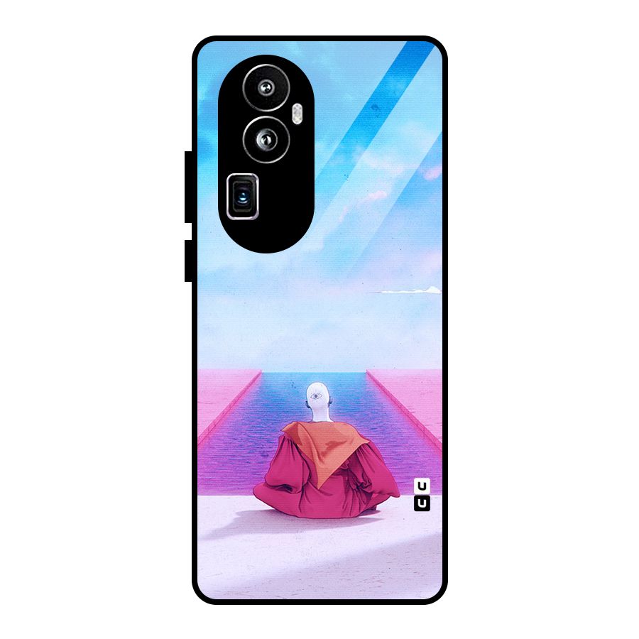 Eye Art Glass Back Case for Oppo Reno10 Pro Plus