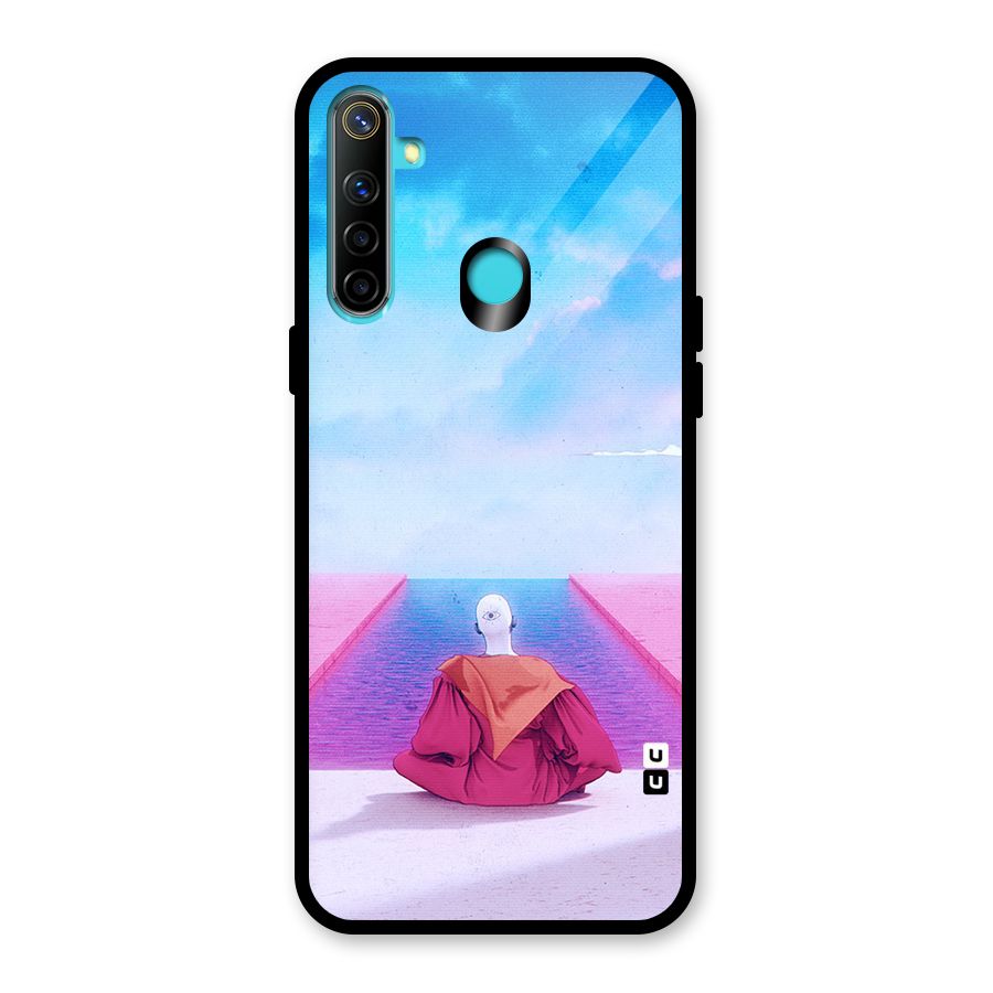 Eye Art Glass Back Case for Realme 5