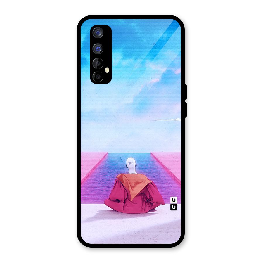 Eye Art Glass Back Case for Realme Narzo 20 Pro