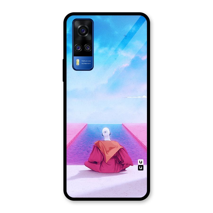 Eye Art Glass Back Case for Vivo Y31