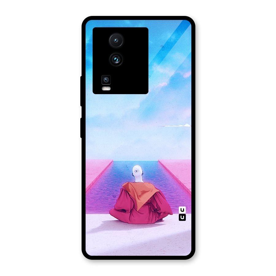 Eye Art Glass Back Case for Vivo iQOO Neo 7 Pro