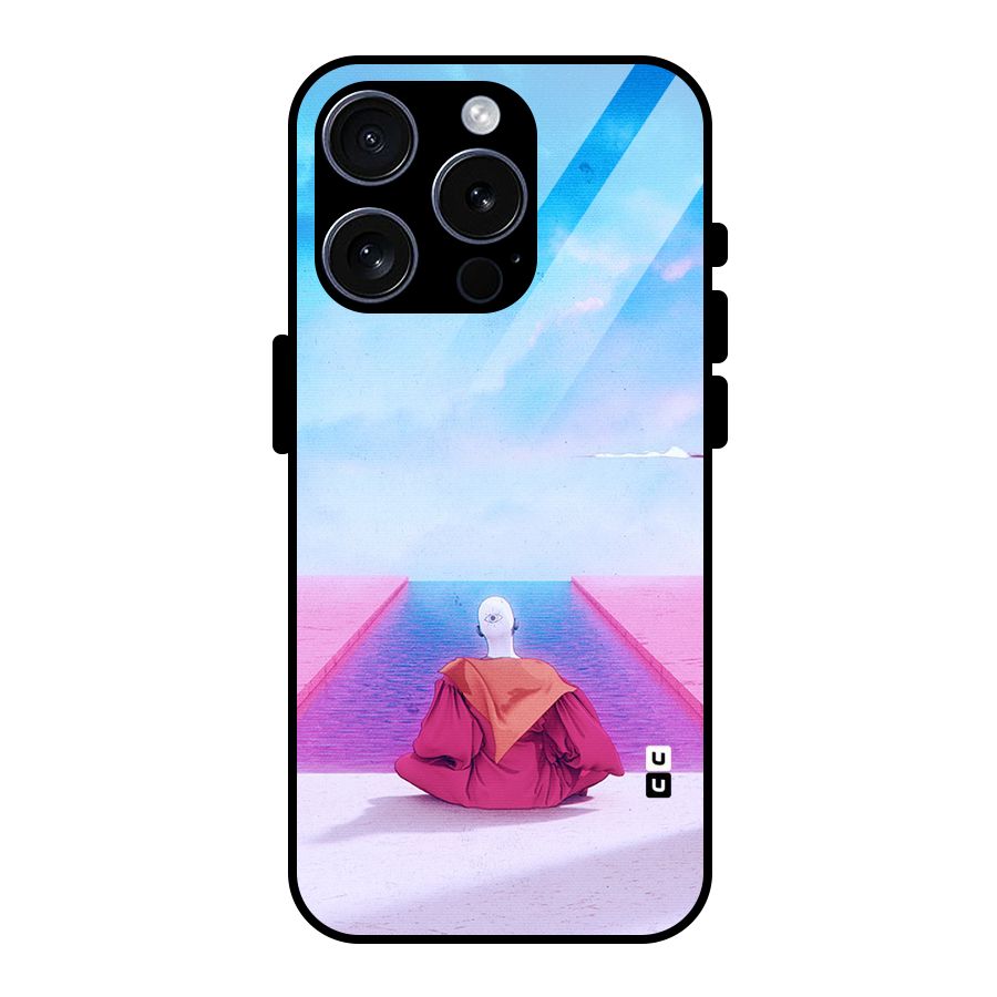 Eye Art Glass Back Case for iPhone 15 Pro