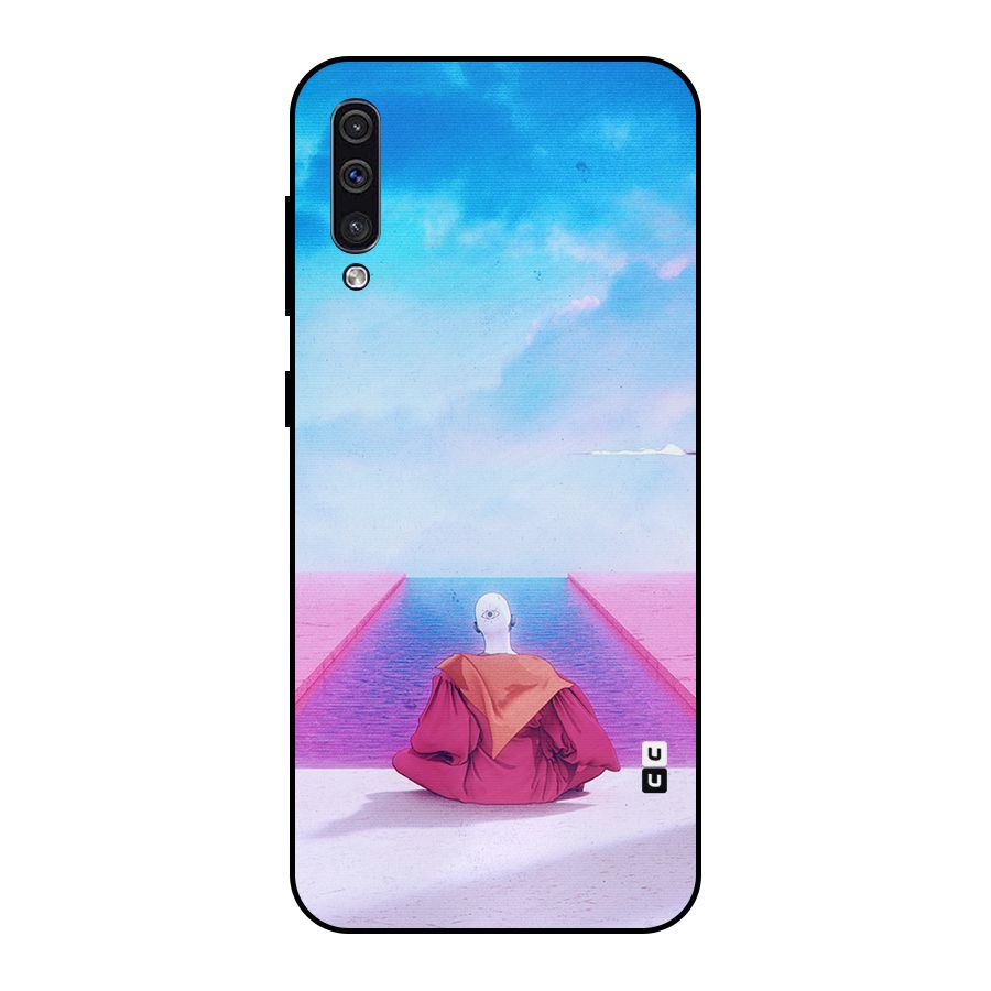 Eye Art Metal Back Case for Galaxy A50s