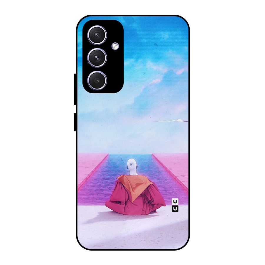 Eye Art Metal Back Case for Galaxy A54