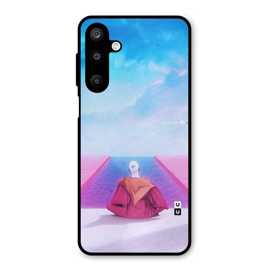 Eye Art Metal Back Case for Galaxy M16
