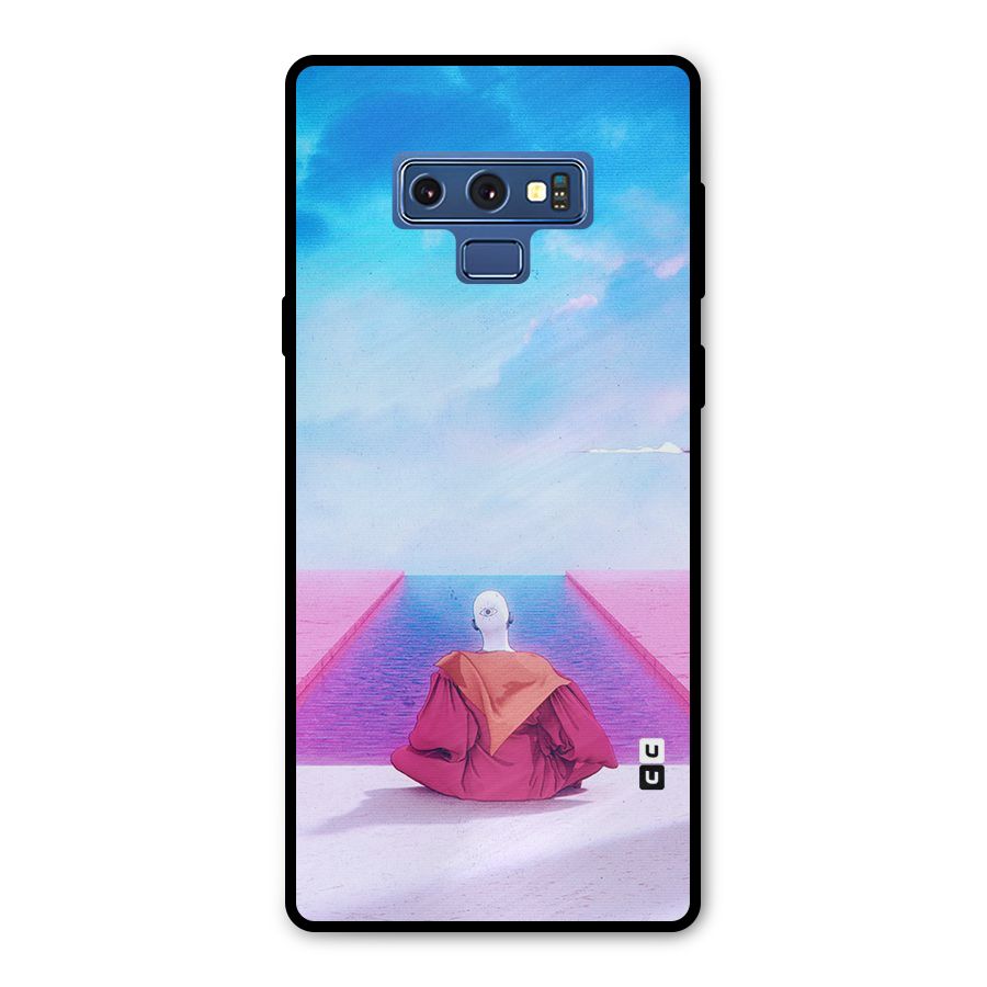 Eye Art Metal Back Case for Galaxy Note 9