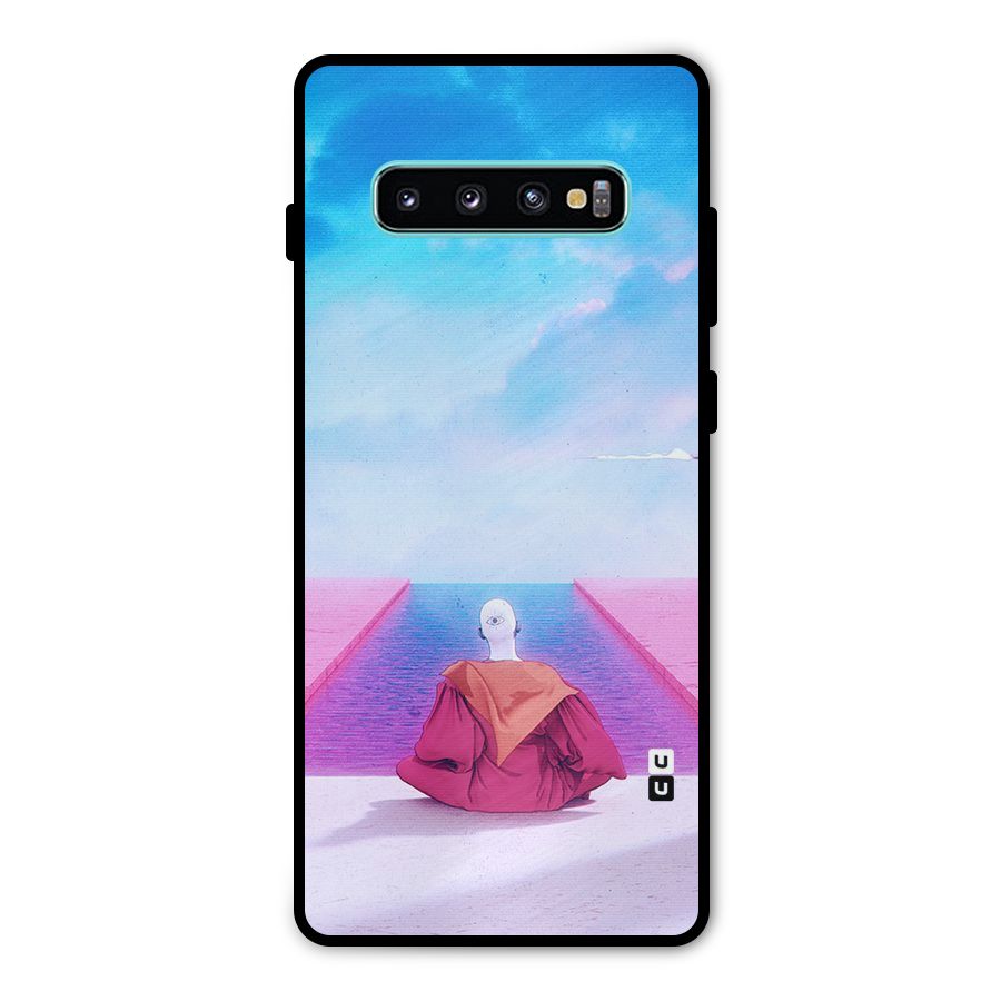 Eye Art Metal Back Case for Galaxy S10 Plus
