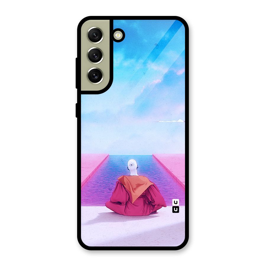 Eye Art Metal Back Case for Galaxy S21 FE 5G (2023)