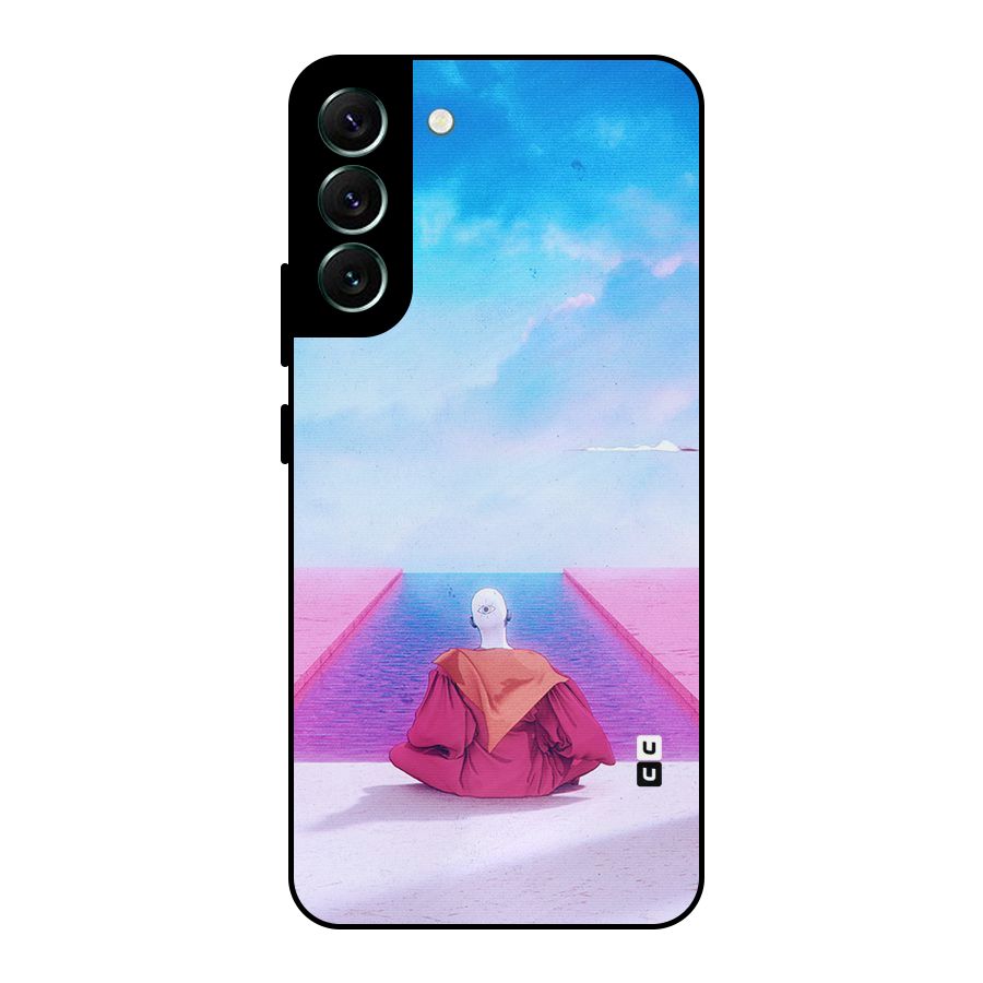 Eye Art Metal Back Case for Galaxy S22 Plus 5G