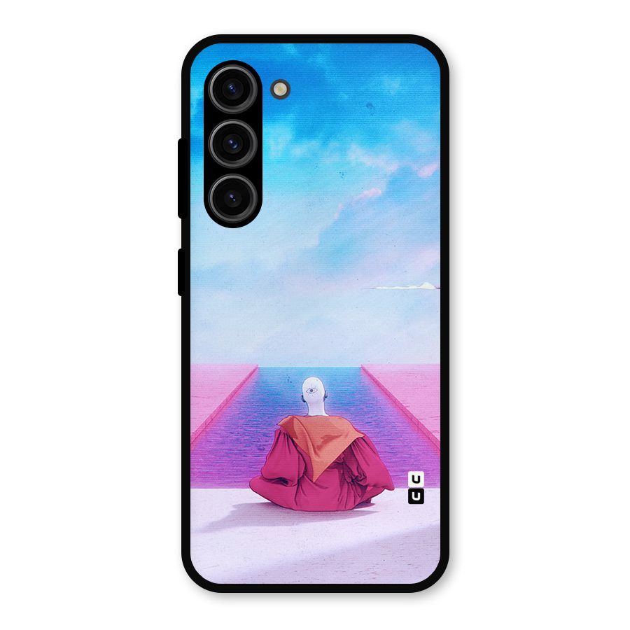 Eye Art Metal Back Case for Galaxy S23