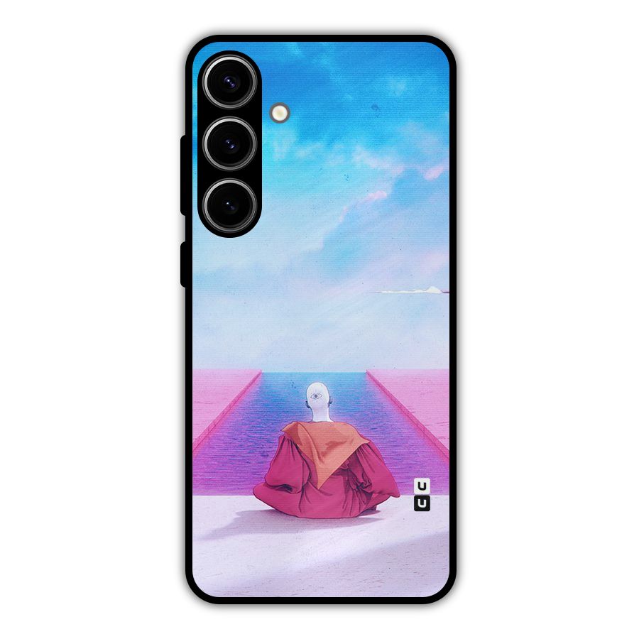 Eye Art Metal Back Case for Galaxy S24 Plus