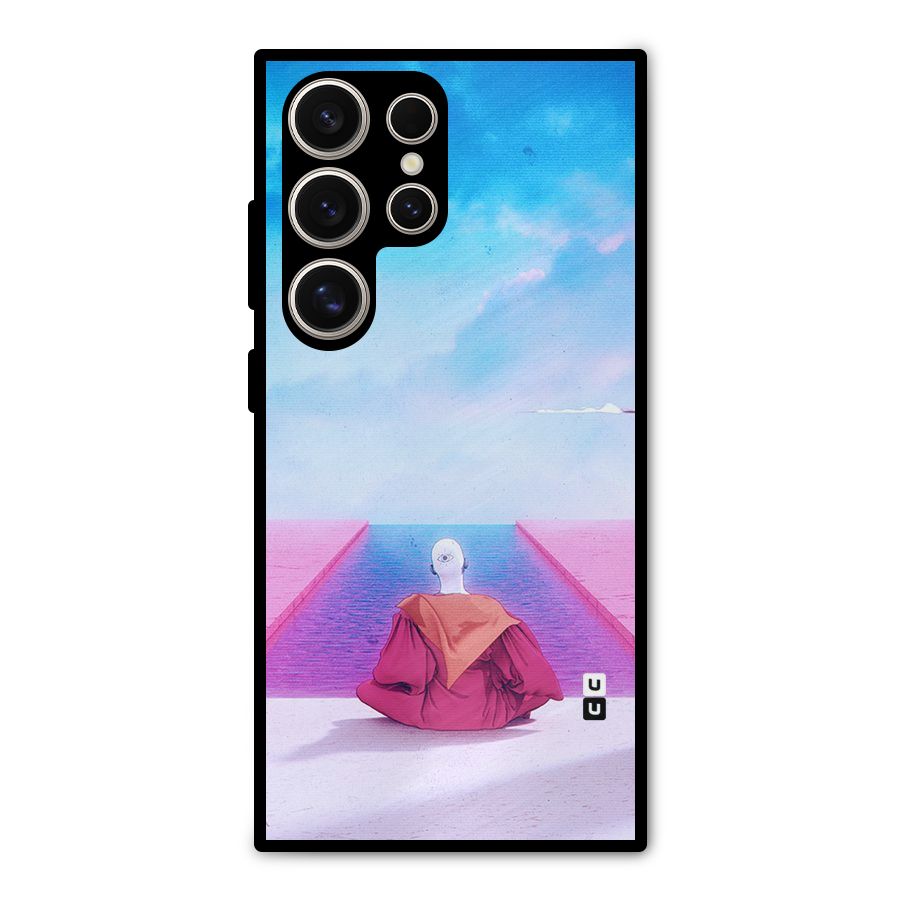 Eye Art Metal Back Case for Galaxy S24 Ultra