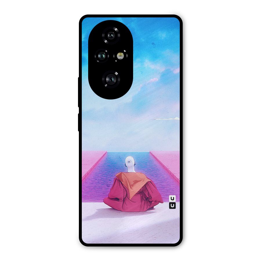 Eye Art Metal Back Case for Honor 200 Pro