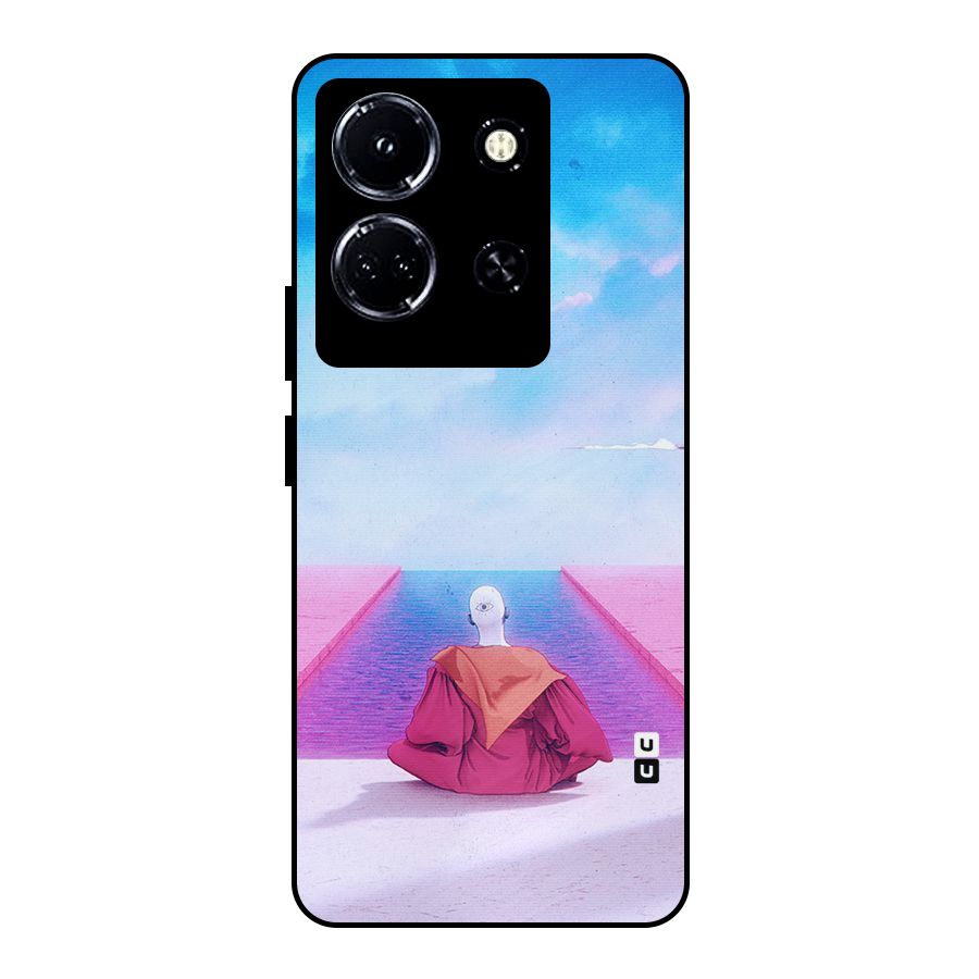 Eye Art Metal Back Case for Infinix Note 30 5G