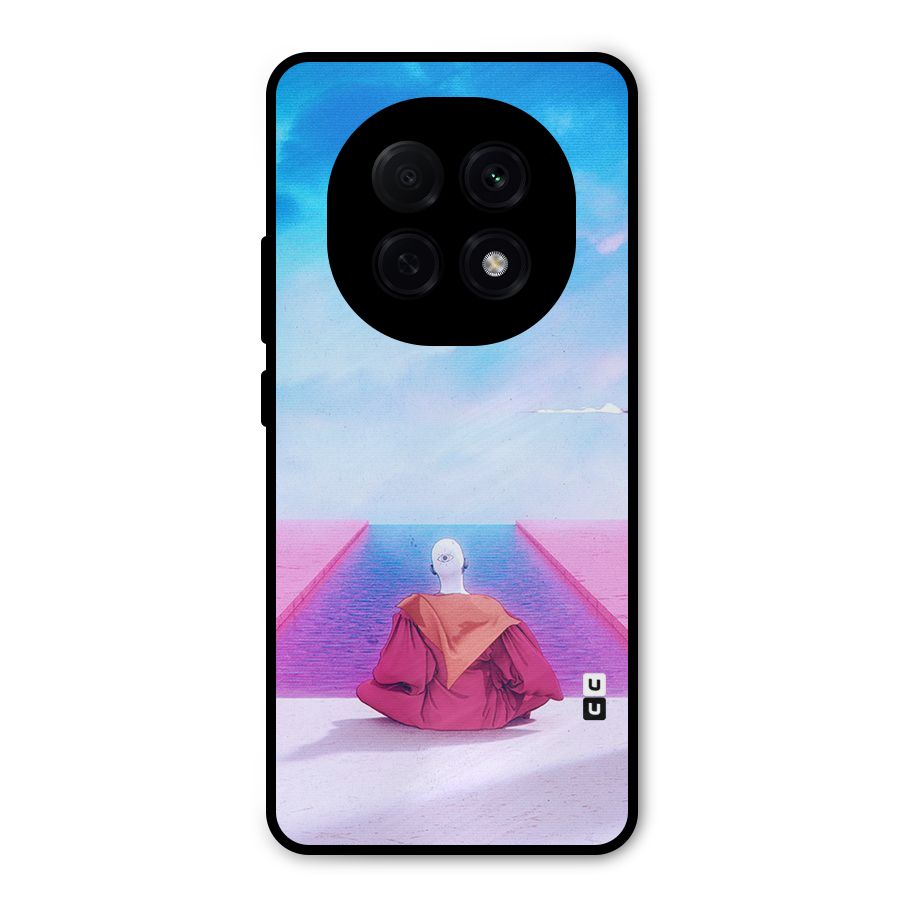Eye Art Metal Back Case for Oppo F29 Pro