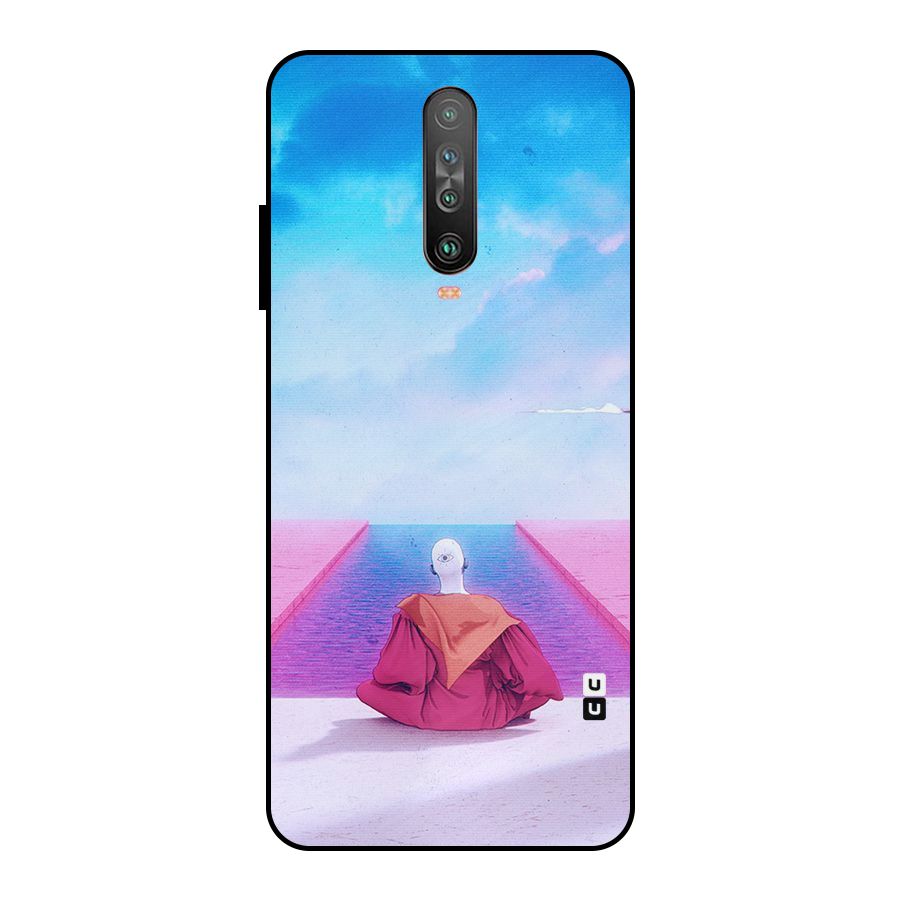 Eye Art Metal Back Case for Poco X2