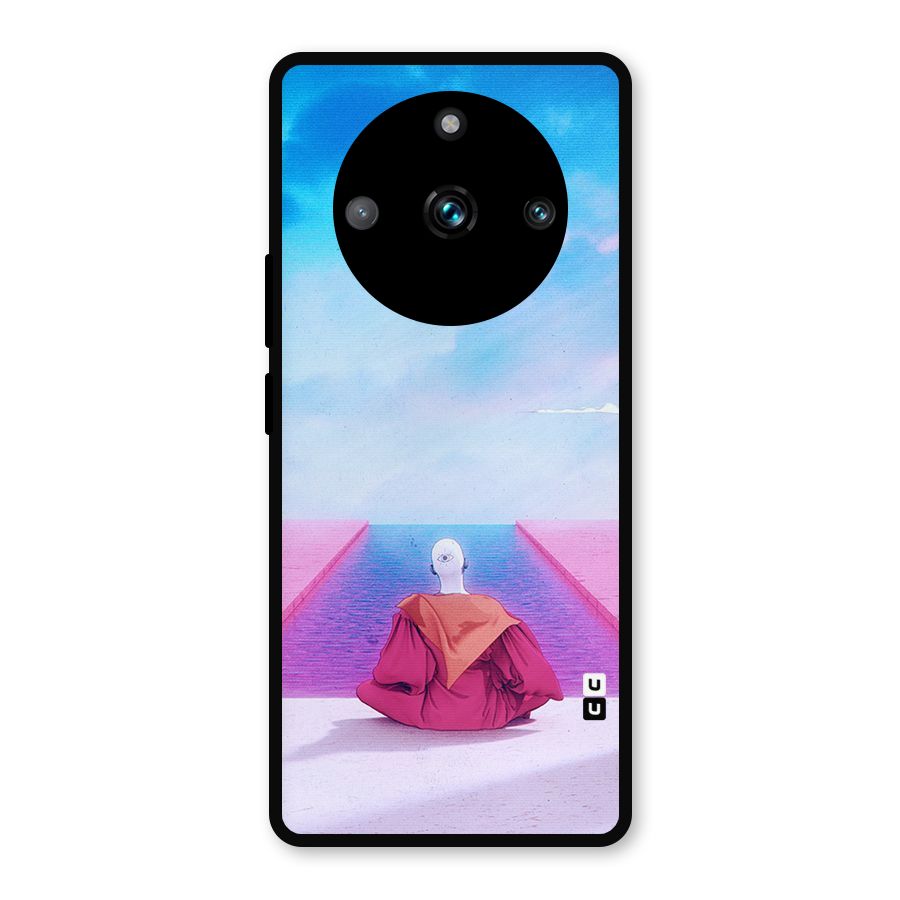 Eye Art Metal Back Case for Realme 11 Pro Plus