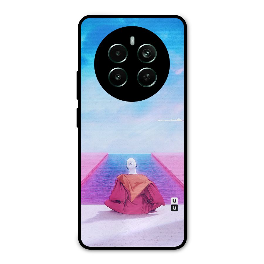 Eye Art Metal Back Case for Realme 12 Pro Plus