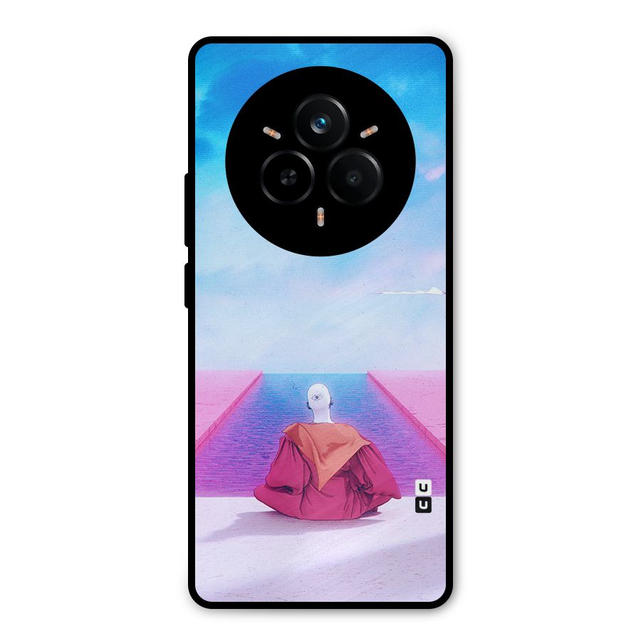 Eye Art Metal Back Case for Realme 14 Pro
