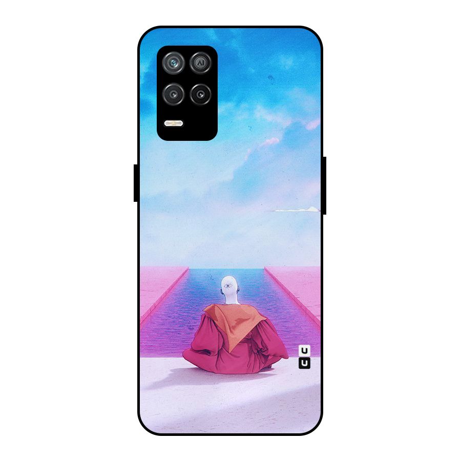 Eye Art Metal Back Case for Realme 9 5G