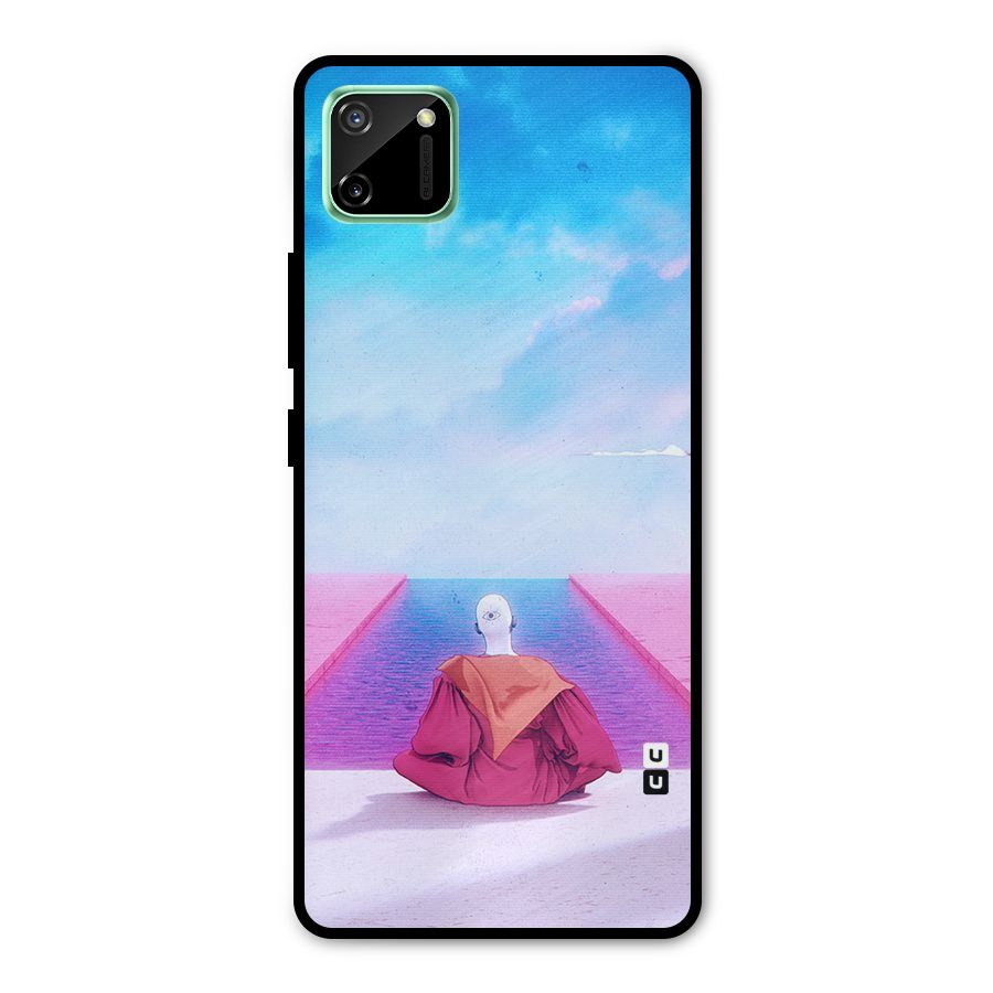 Eye Art Metal Back Case for Realme C11
