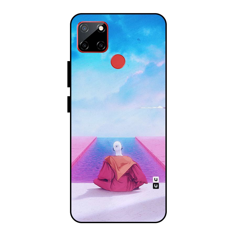 Eye Art Metal Back Case for Realme C12