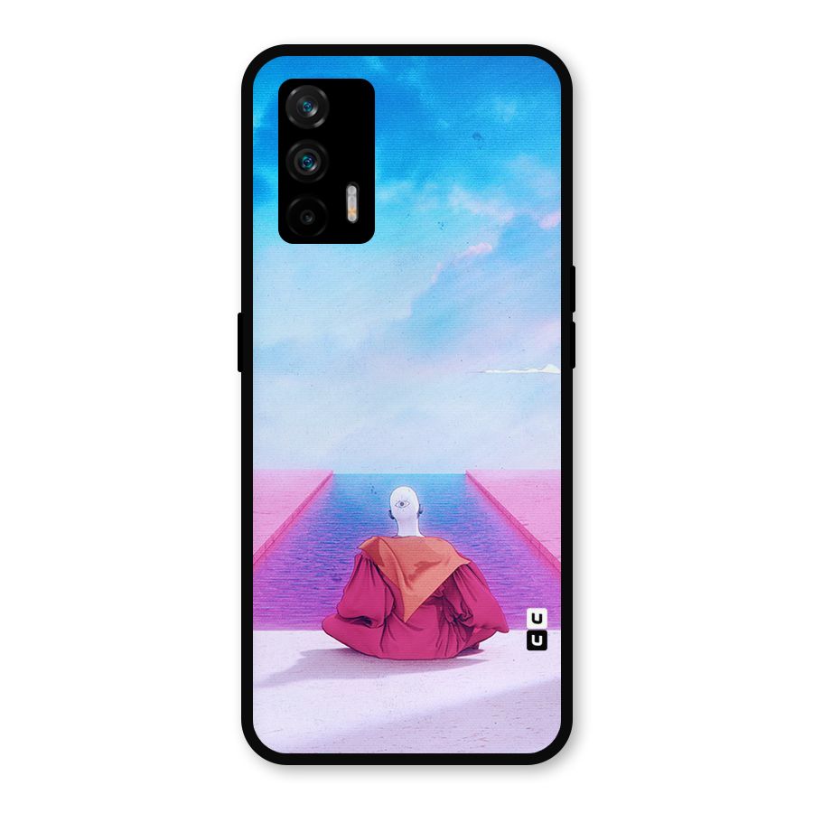 Eye Art Metal Back Case for Realme GT 5G