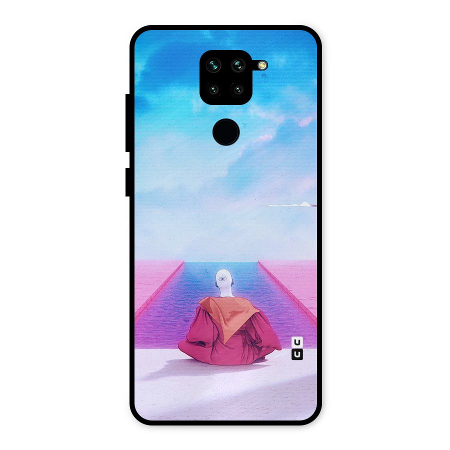 Eye Art Metal Back Case for Redmi Note 9
